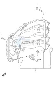 DF 90A drawing Intake Manifold