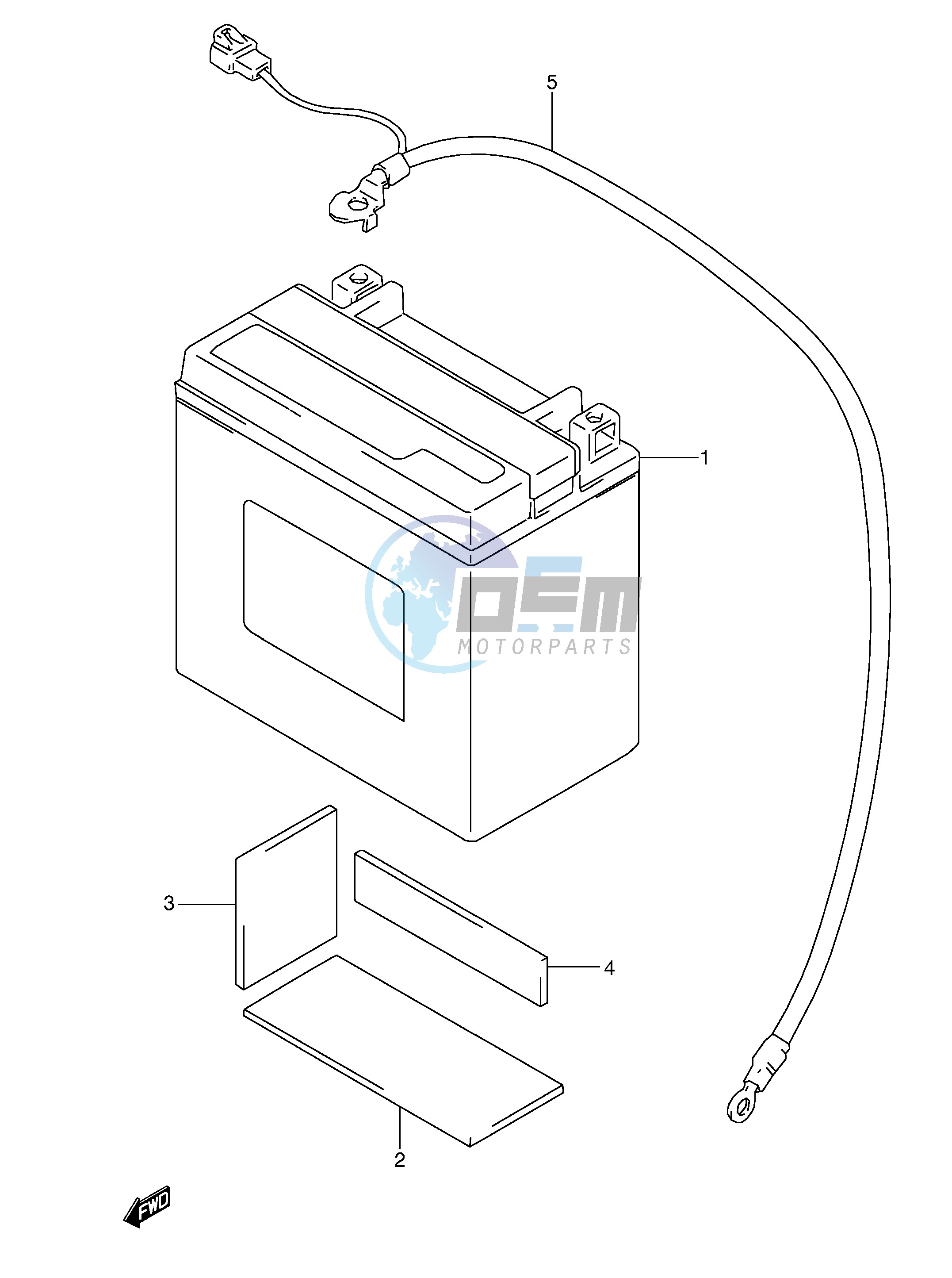 BATTERY (MODEL T)