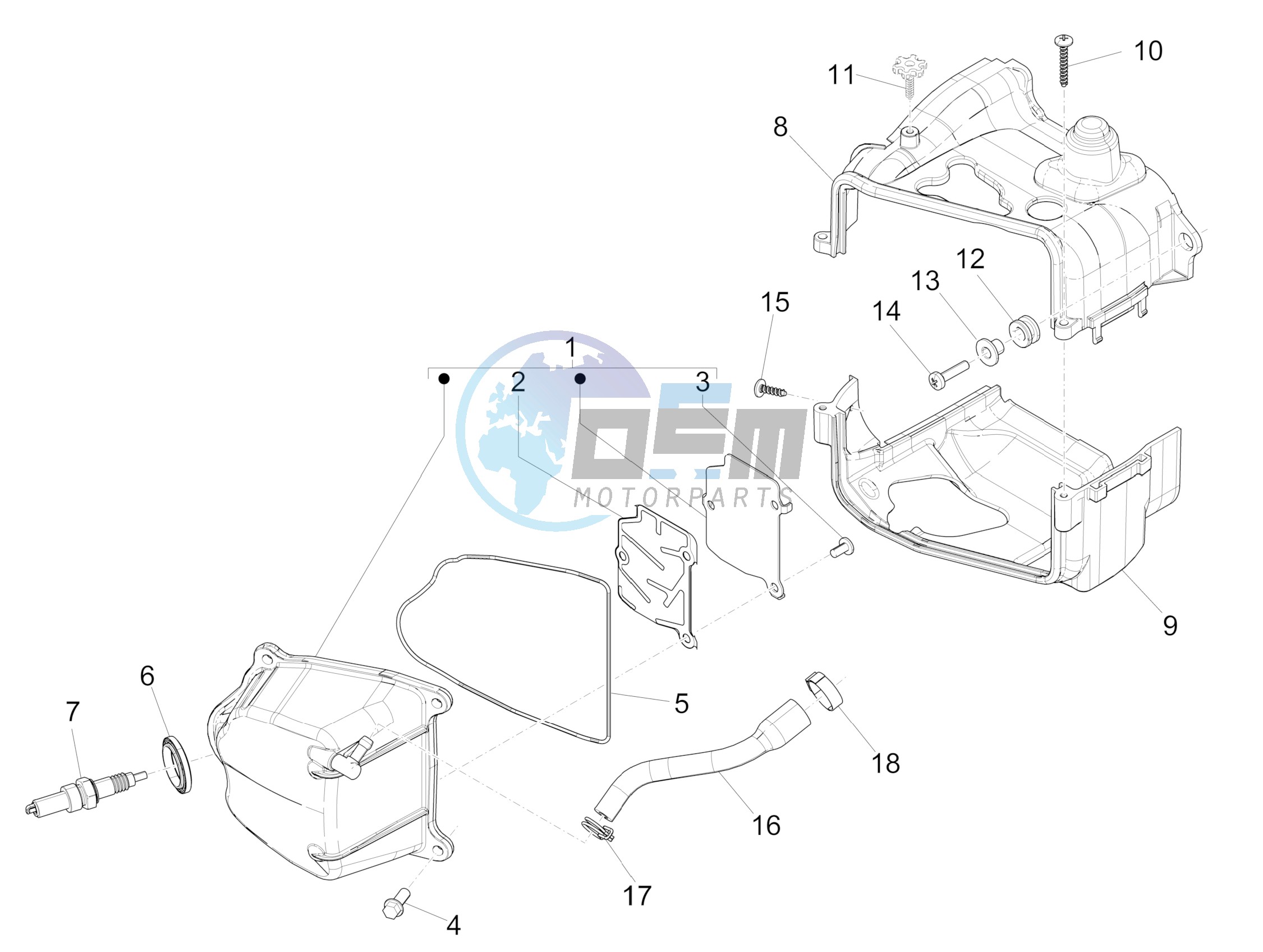 Cylinder head cover