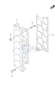 DF 350A drawing Intake Manifold