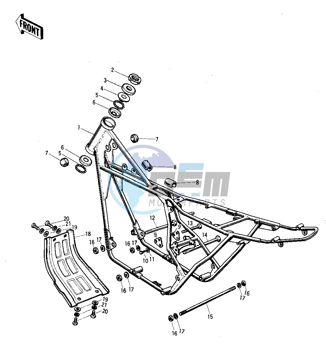 FRAME_FRAME FITTINGS -- 71 F81M- -