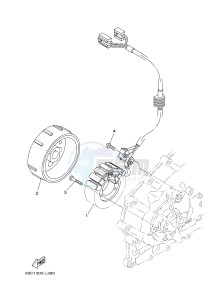 XP500A T-MAX T-MAX 500 (59CD) drawing GENERATOR