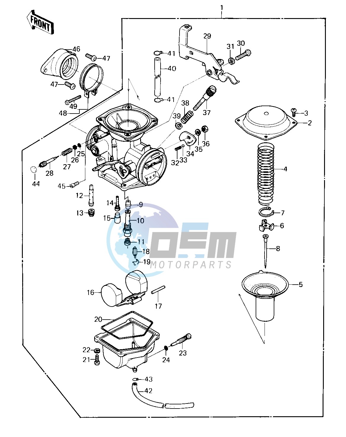 CARBURETOR -- 80 D1- -