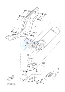 NS50N NITRO NAKED (1PL2) drawing EXHAUST