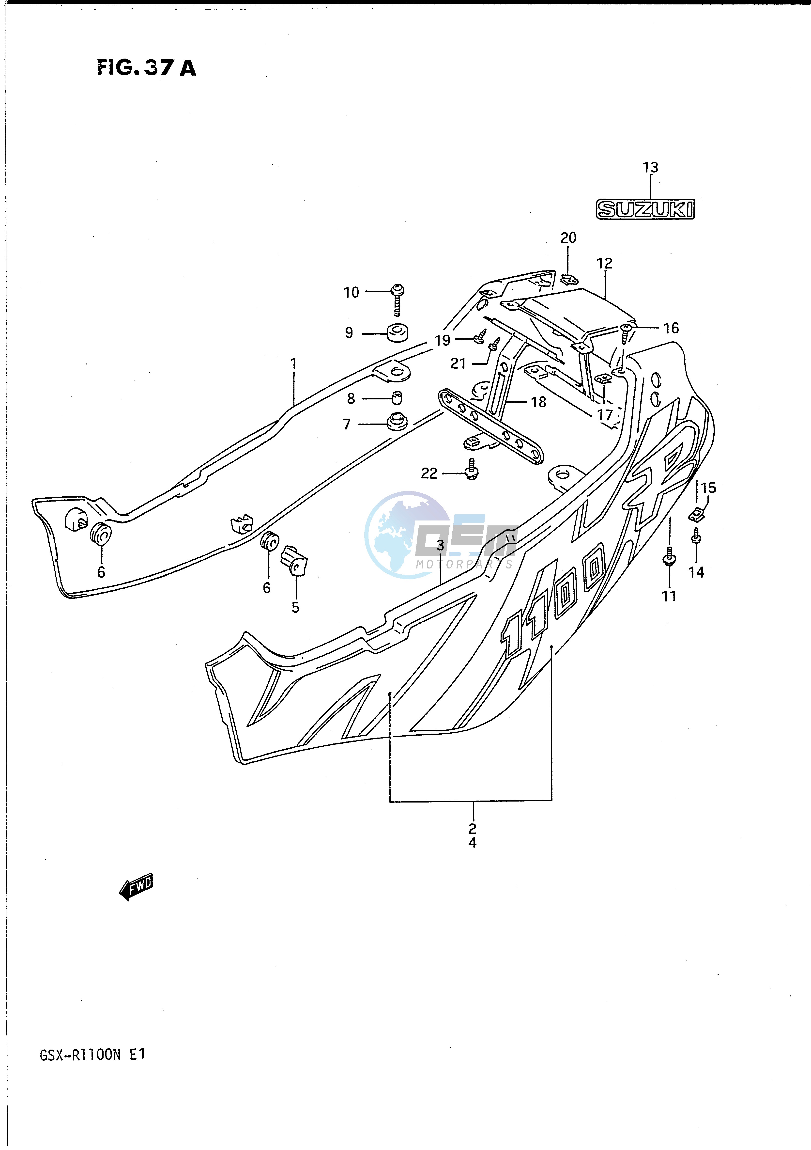 FRAME COVER (MODEL N)