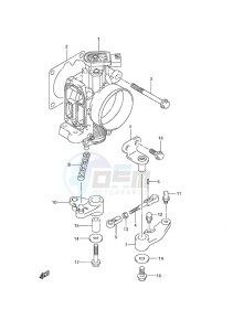 DF 115A drawing Throttle Body