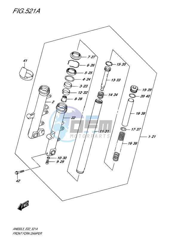 FRONT FORK DAMPER