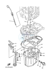 F40BETL drawing OIL-PAN