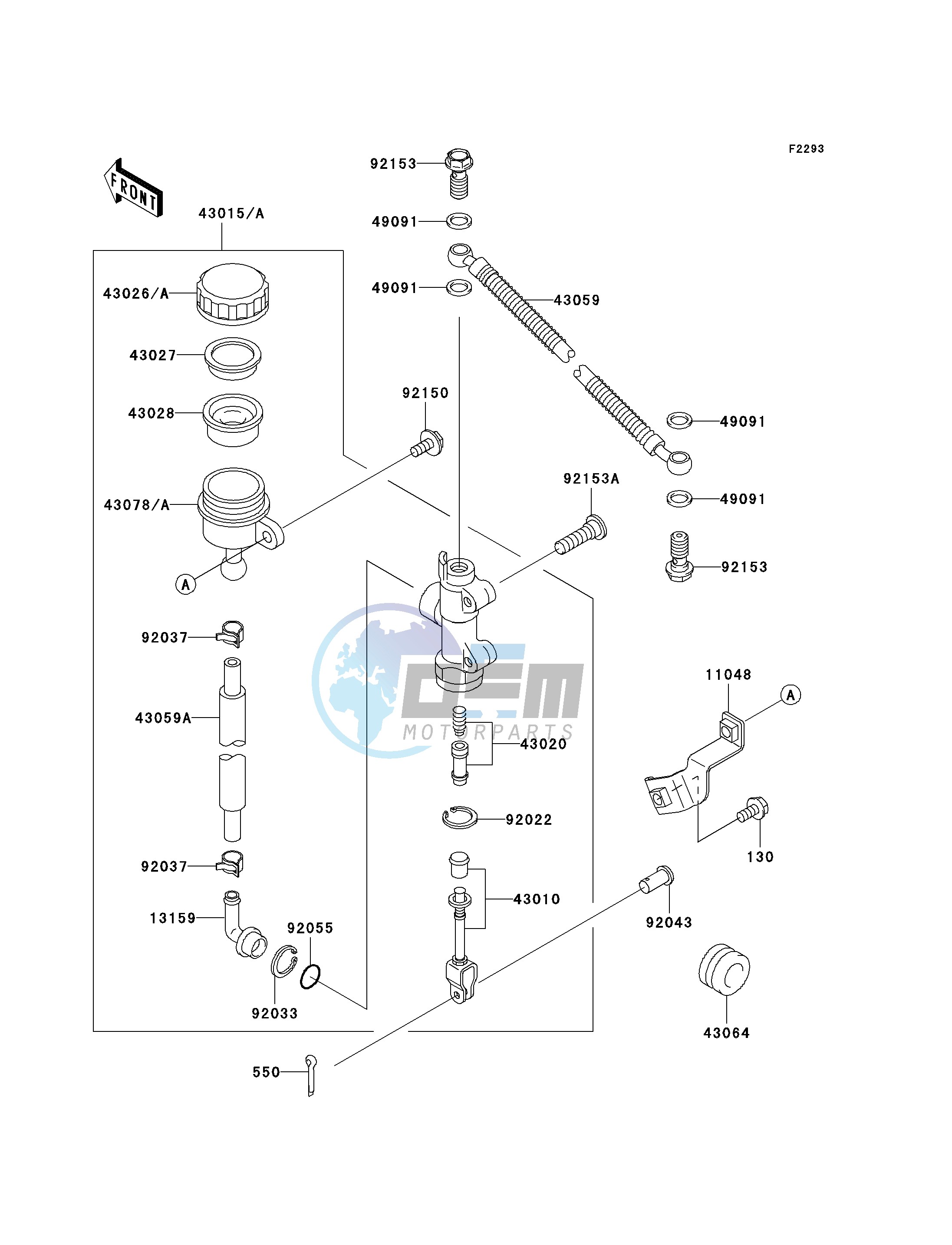 REAR MASTER CYLINDER