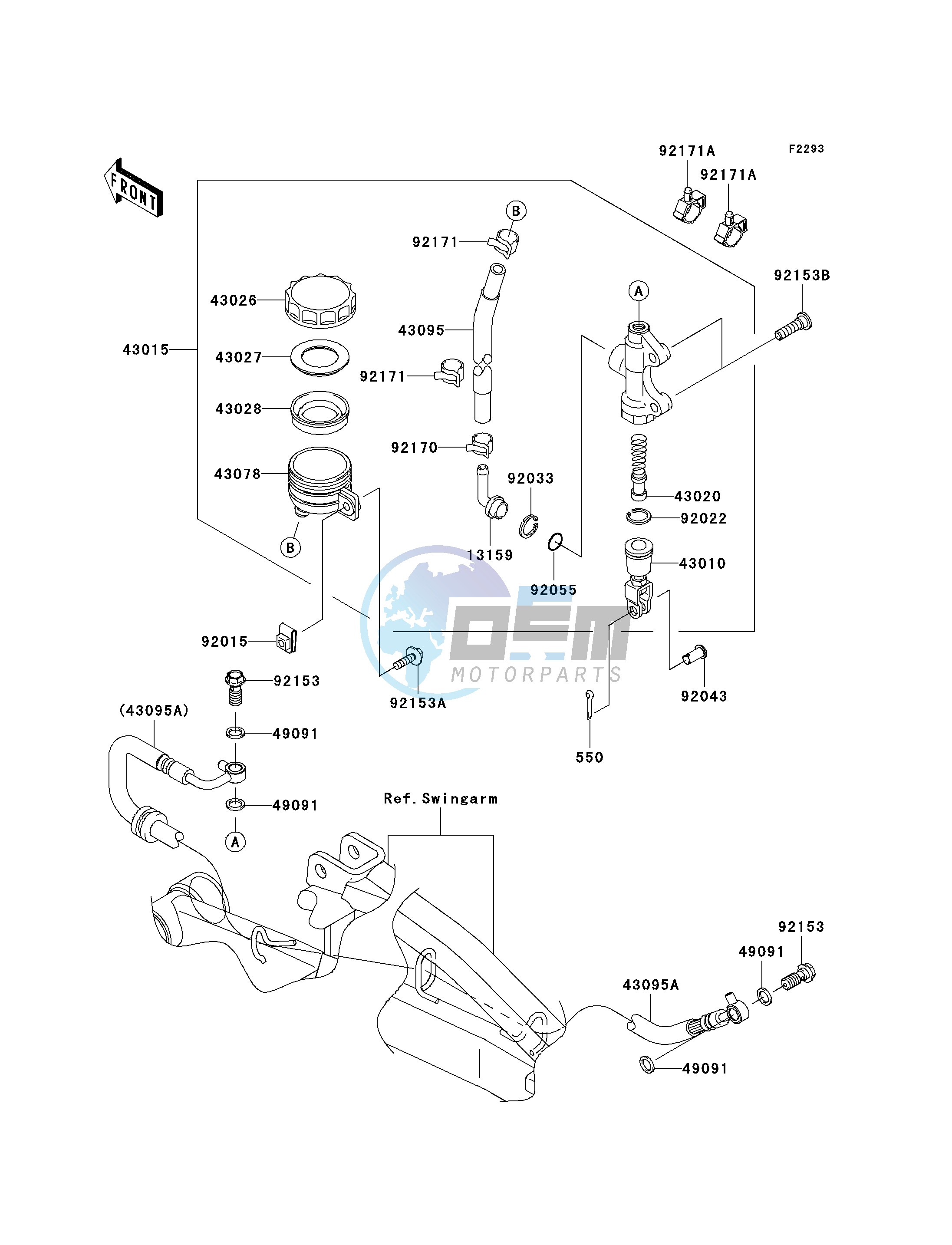 REAR MASTER CYLINDER