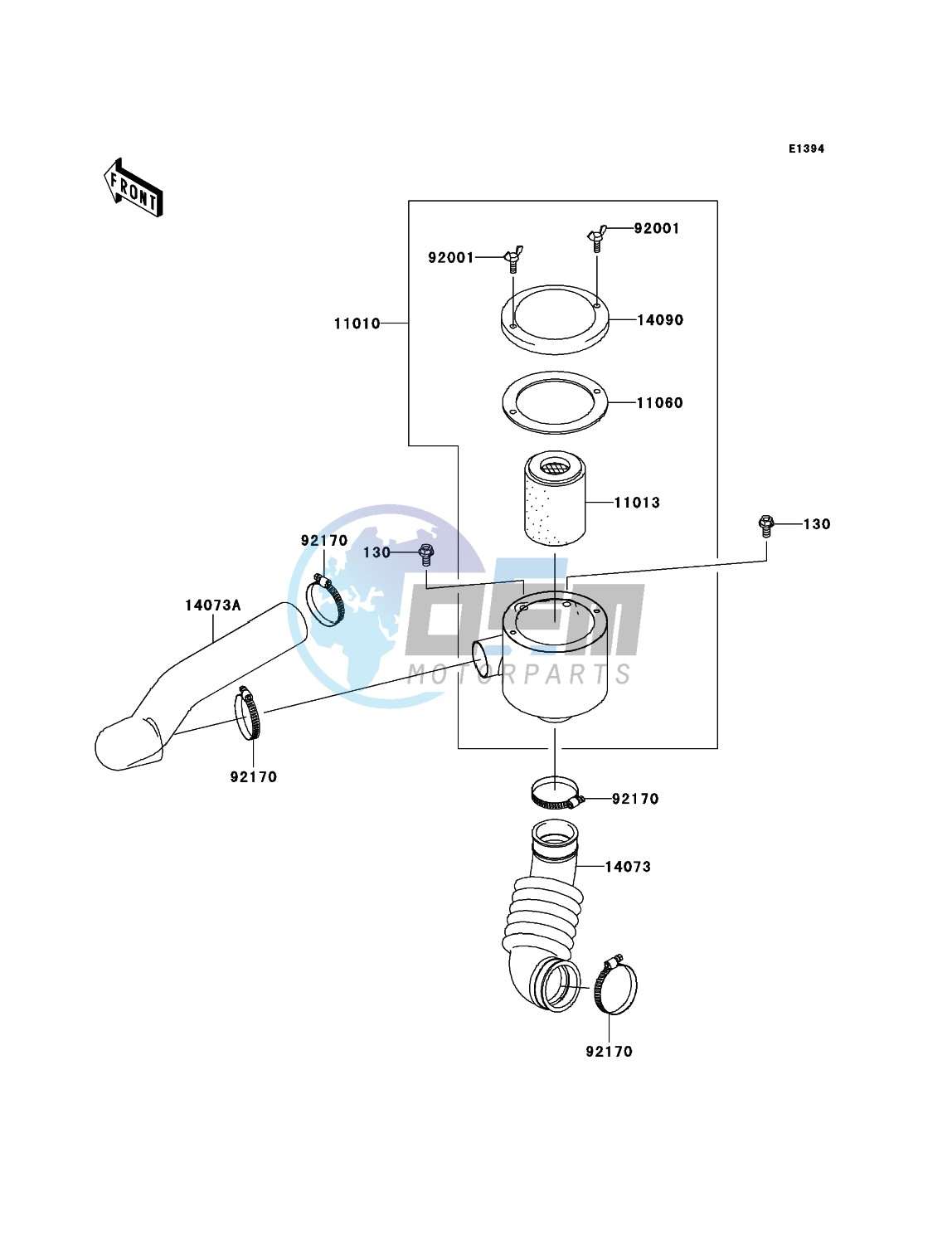 Air Cleaner-Belt Converter