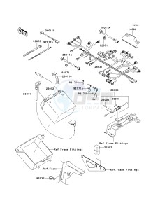 KSV 700 A [KFX700 AND V FORCE] (A1-A2) [KFX700 AND V FORCE] drawing CHASSIS ELECTRICAL EQUIPMENT