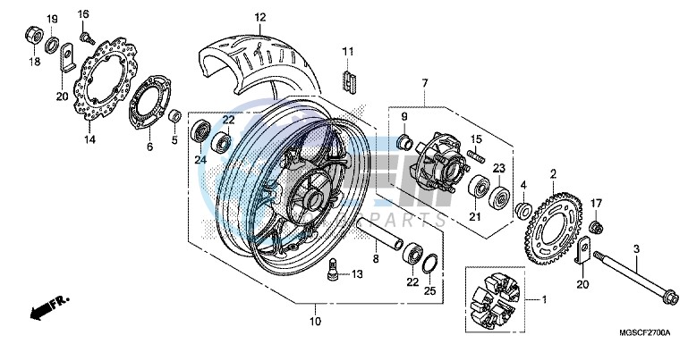 REAR WHEEL