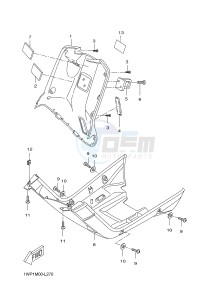 CW50 CW50LN 80 BOOSTER 13" NAKED (1WP6) drawing LEG SHIELD