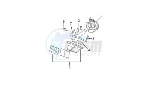 RX-SX 50 drawing Carburettor I