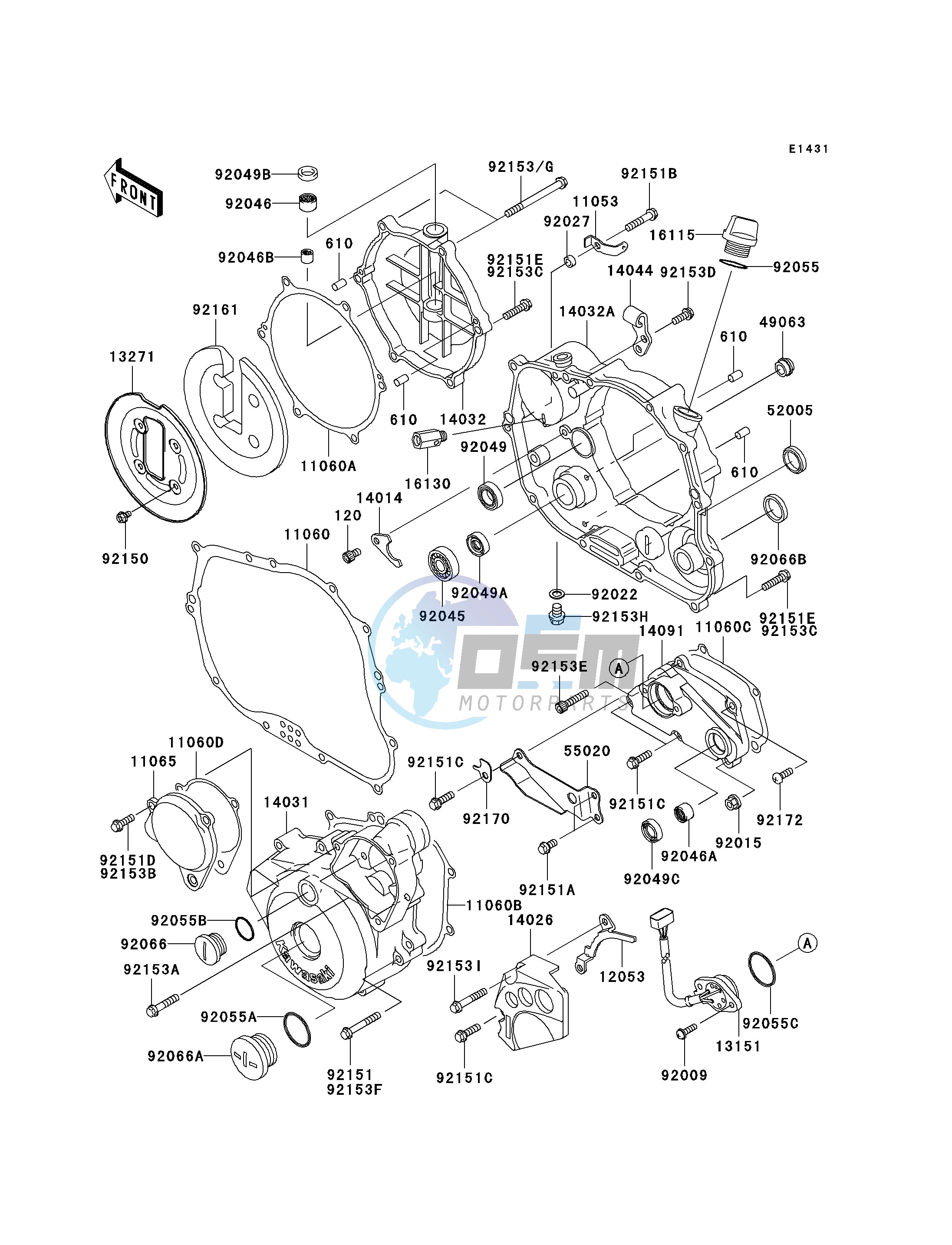 ENGINE COVER-- S- -