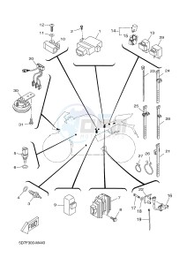 YZF-R125 R125 (5D7J 5D7J 5D7J) drawing ELECTRICAL 2