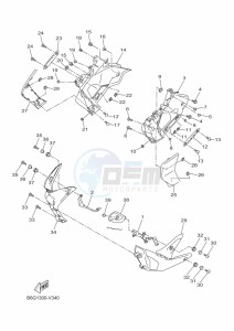 MT125 MTN125-A (BGW2) drawing LEG SHIELD