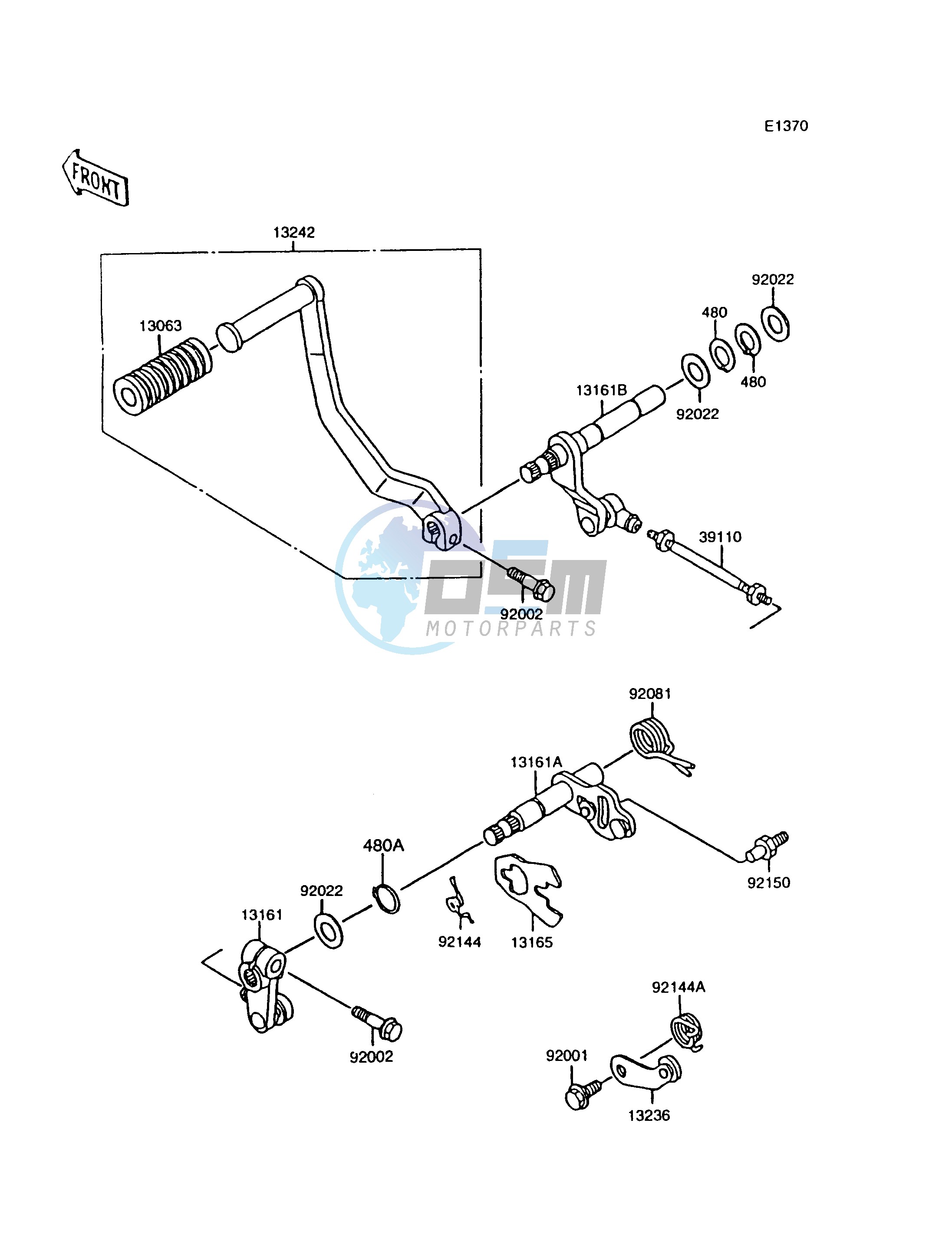 GEAR CHANGE MECHANISM