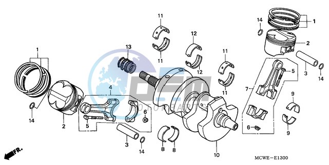 CRANKSHAFT/PISTON