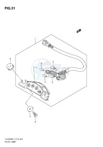 LT-Z400 (E19) drawing PILOT LAMP