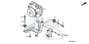 XL700VA9 Europe Direct - (ED / ABS) drawing ABS MODULATOR