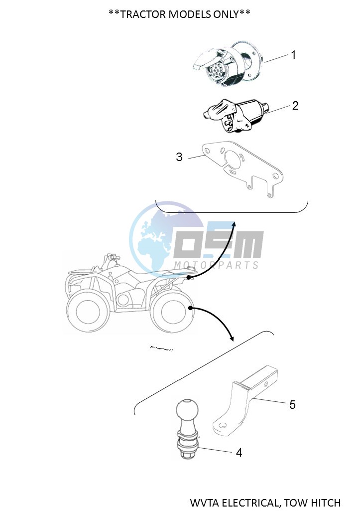 WVTA ELECTRICAL, TOW HITCH