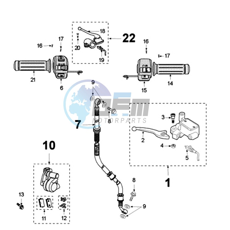 BRAKE SYSTEM - BRAKE DISC D155