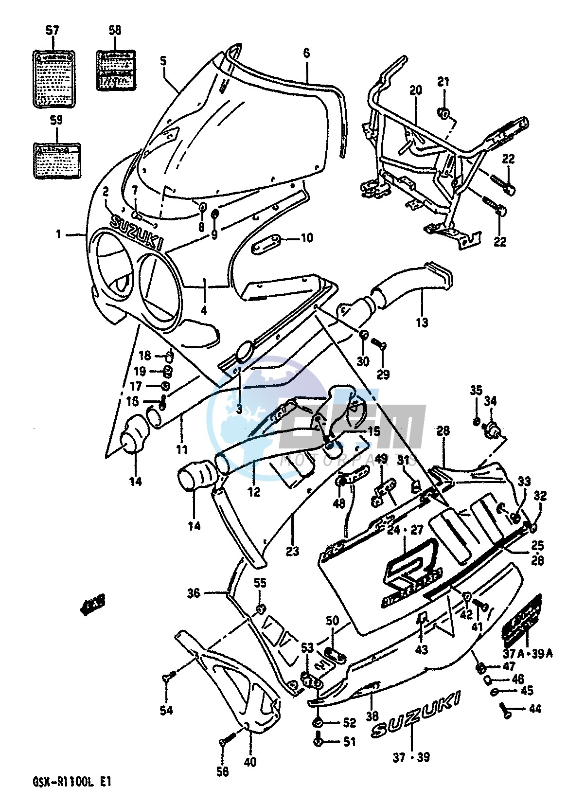 COWLING (MODEL L 3CG)