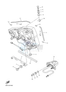 FJR1300AE FJR1300-AS ENGLAND drawing TAILLIGHT