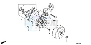 CRF100FB drawing GENERATOR (CRF100F)