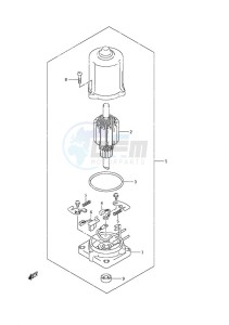 DF 50A drawing PTT Motor