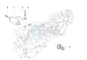 Runner VX 4T 125 drawing Starting motor