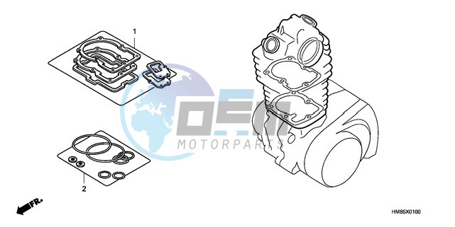 GASKET KIT A