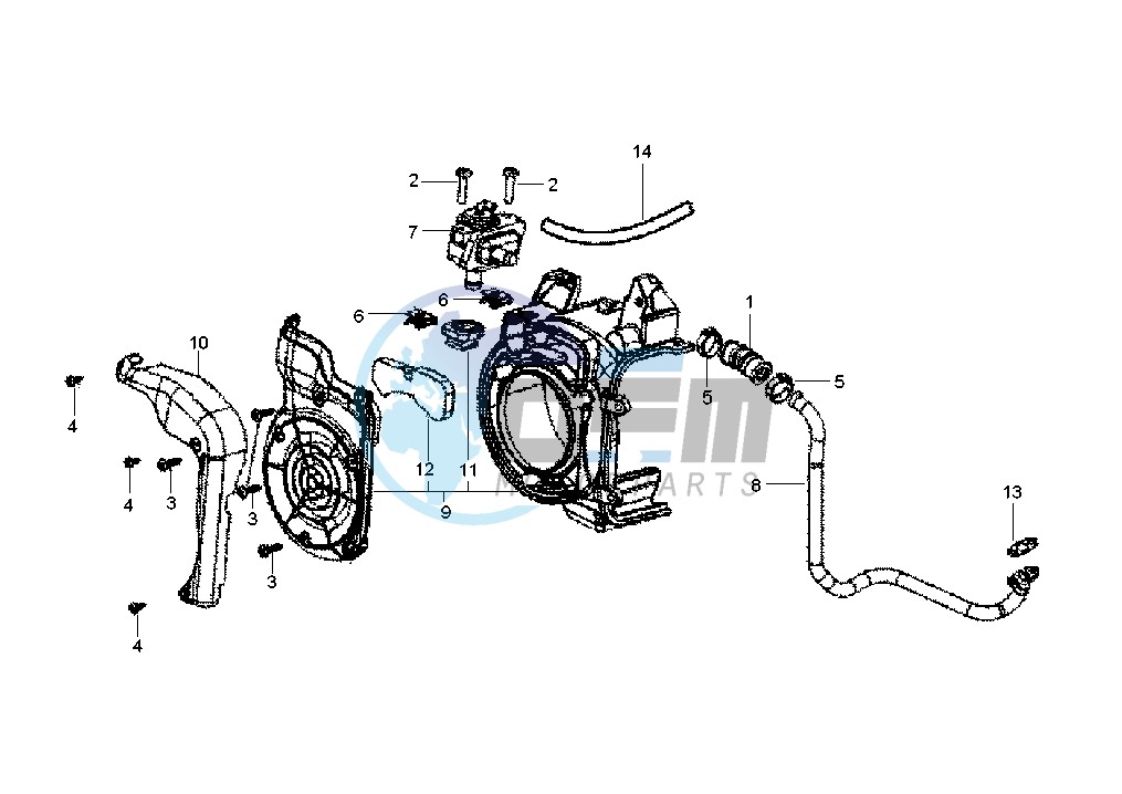 Secondary air system