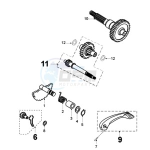 TKR 2 WRCA EU drawing DRIVE SHAFTS / KICKSTARTER