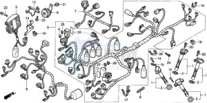 VFR800A drawing WIRE HARNESS (VFR800A)