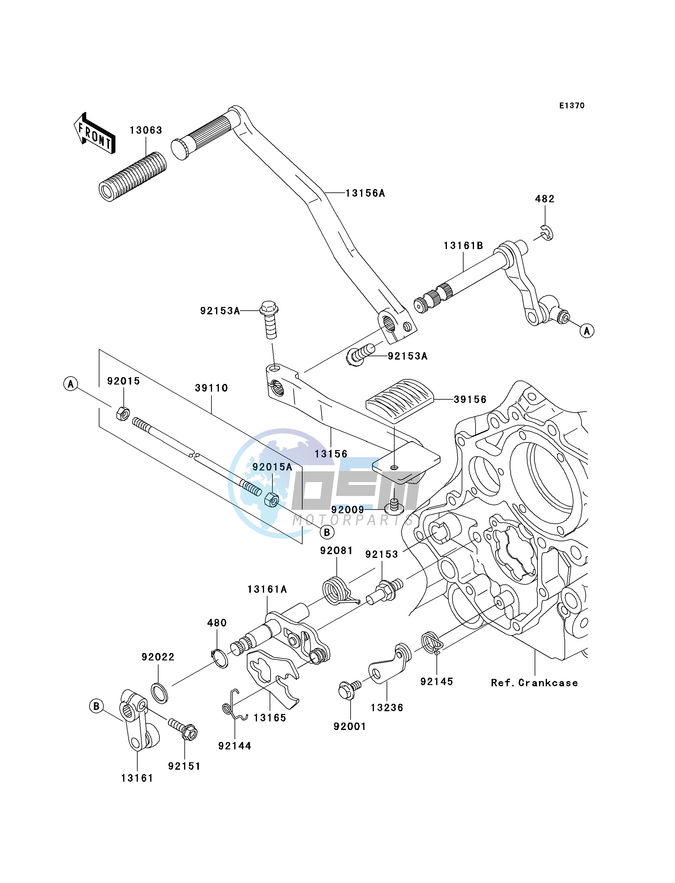 GEAR CHANGE MECHANISM