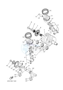 YZF-R3 YZF-R3A 321 R3 (BR51 BR52) drawing CRANKSHAFT & PISTON