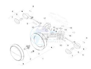 V9 Roamer 850 (USA) drawing lampu depan