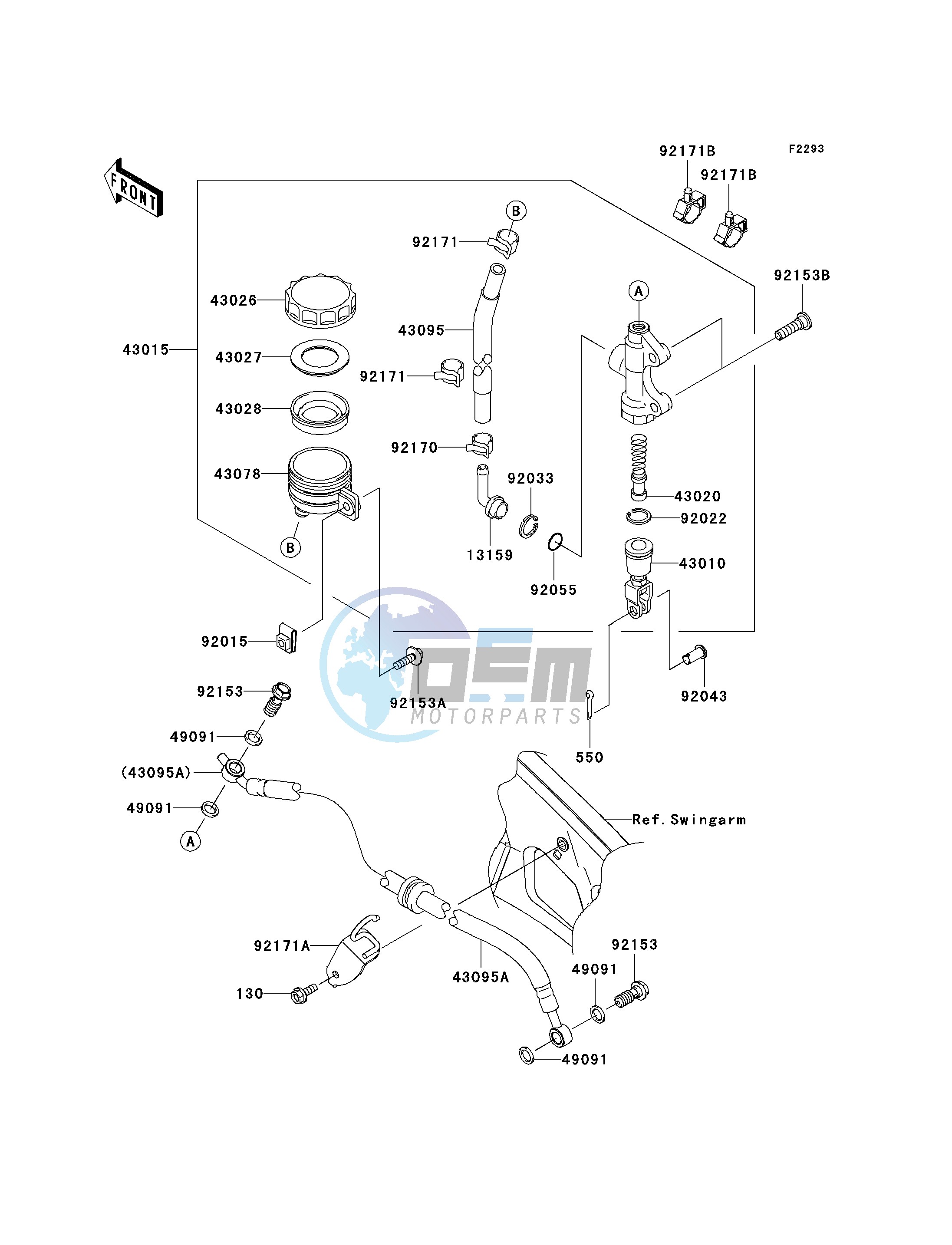 REAR MASTER CYLINDER