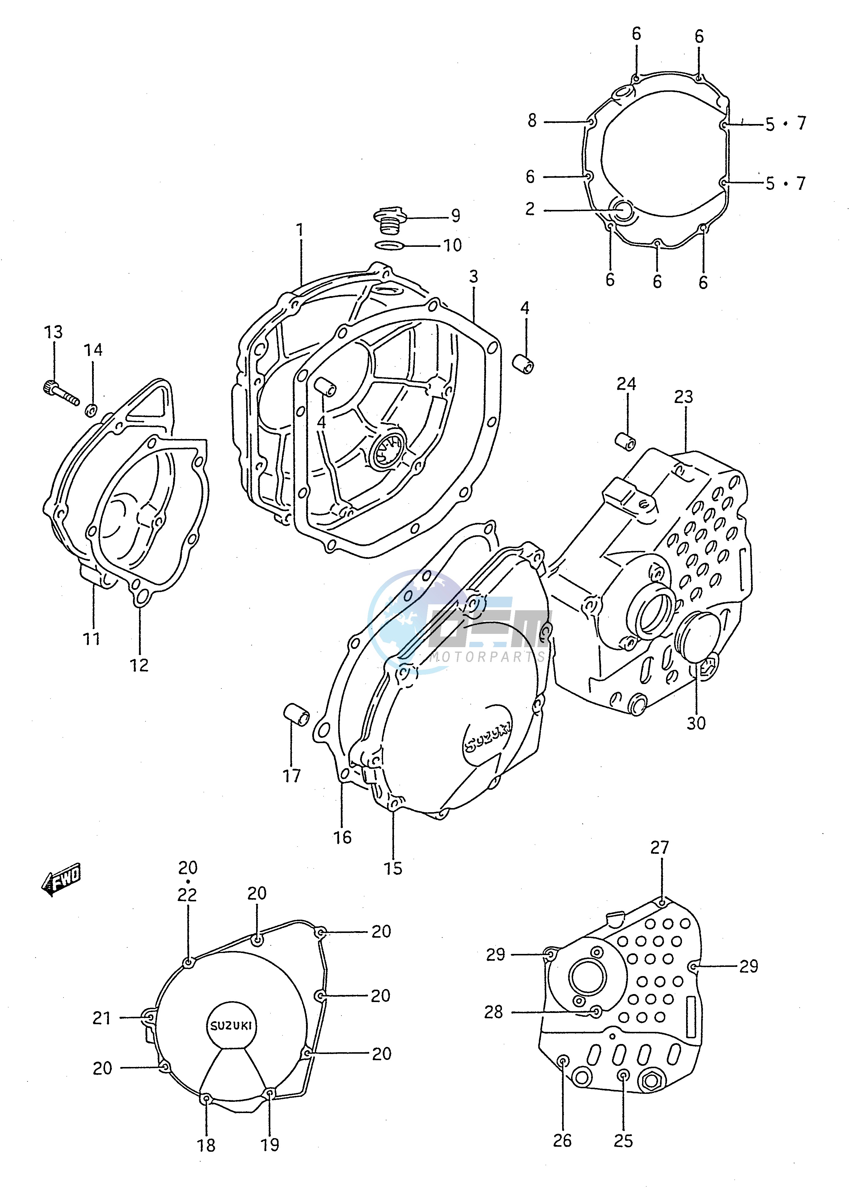 CRANKCASE COVER