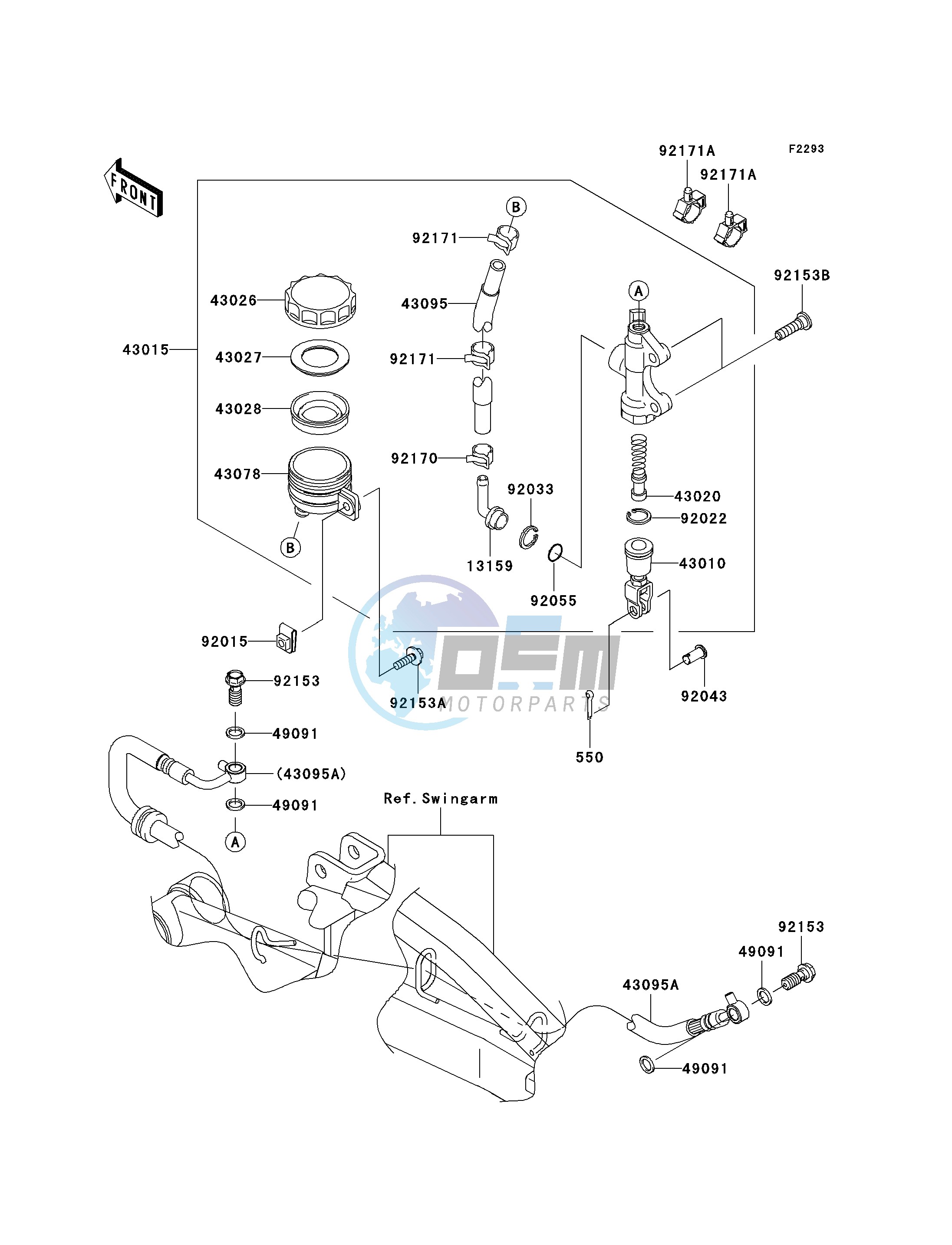 REAR MASTER CYLINDER