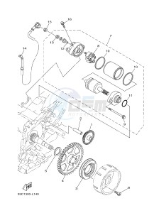 XP500 T-MAX 530 (59CF) drawing STARTER