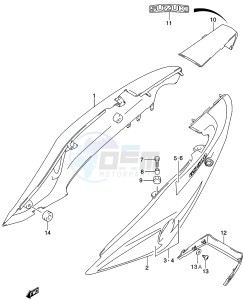 GS500 (P19) drawing FRAME COVER