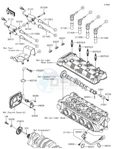 JET SKI ULTRA LX JT1500KJF EU drawing Ignition System