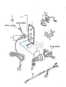 DT 140 drawing Ignition Switch