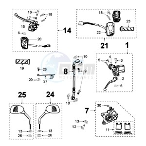 LUDIX 10 RORS SNAKE EU drawing BRAKE SYSTEM *AJP*