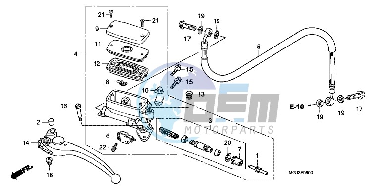 CLUTCH MASTER CYLINDER