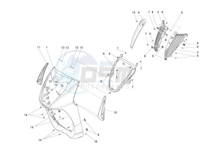 Carnaby 300 4t ie Cruiser drawing Front shield